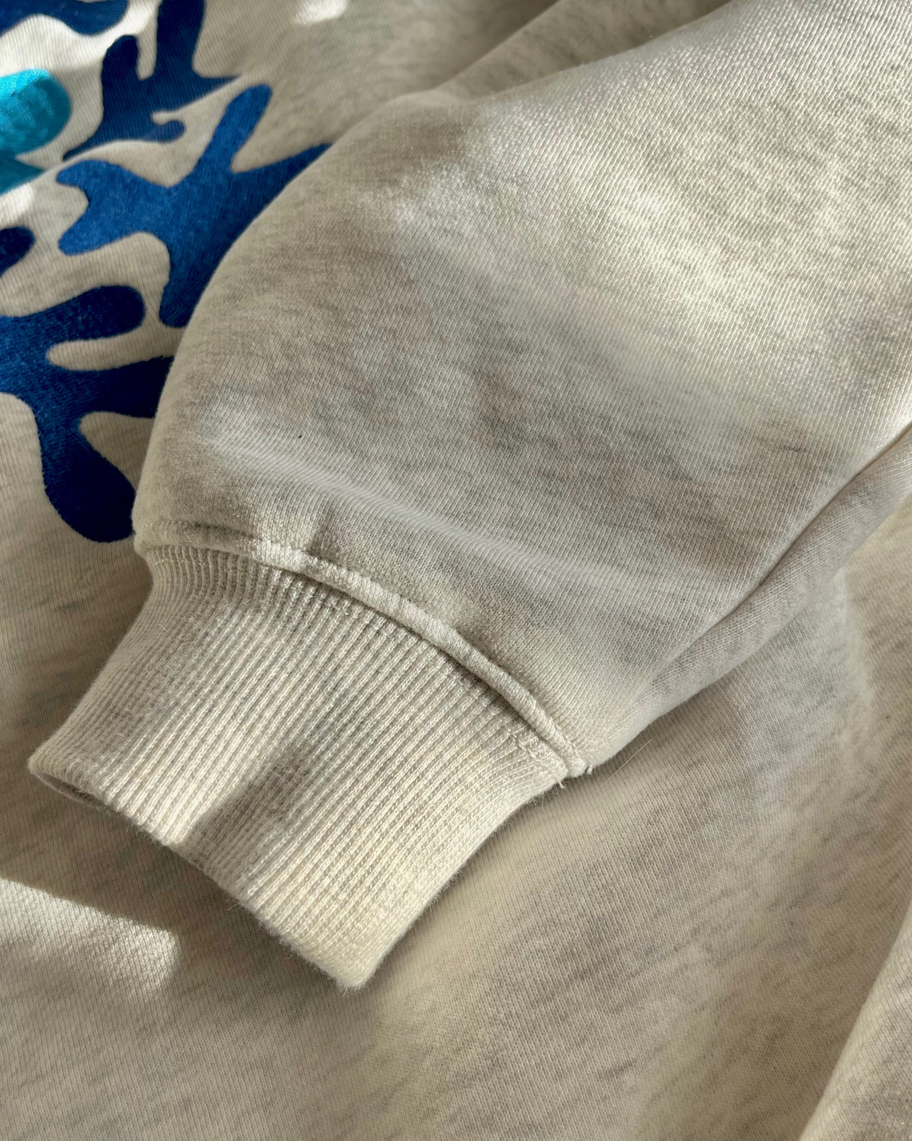 Origins “Winter Flower” Embroidered Sweatshirt