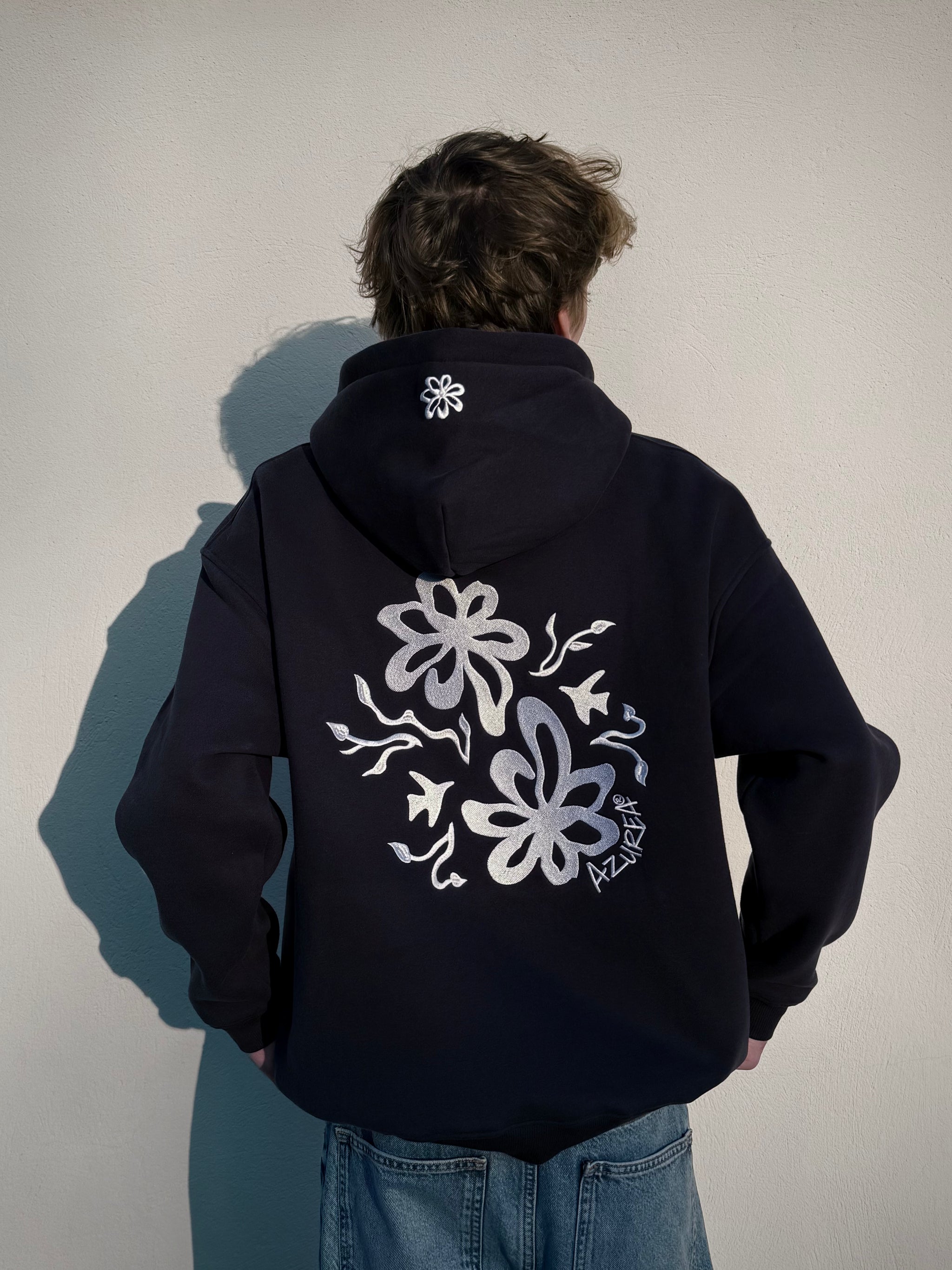 Crewneck Moon and Back brodé main image 1