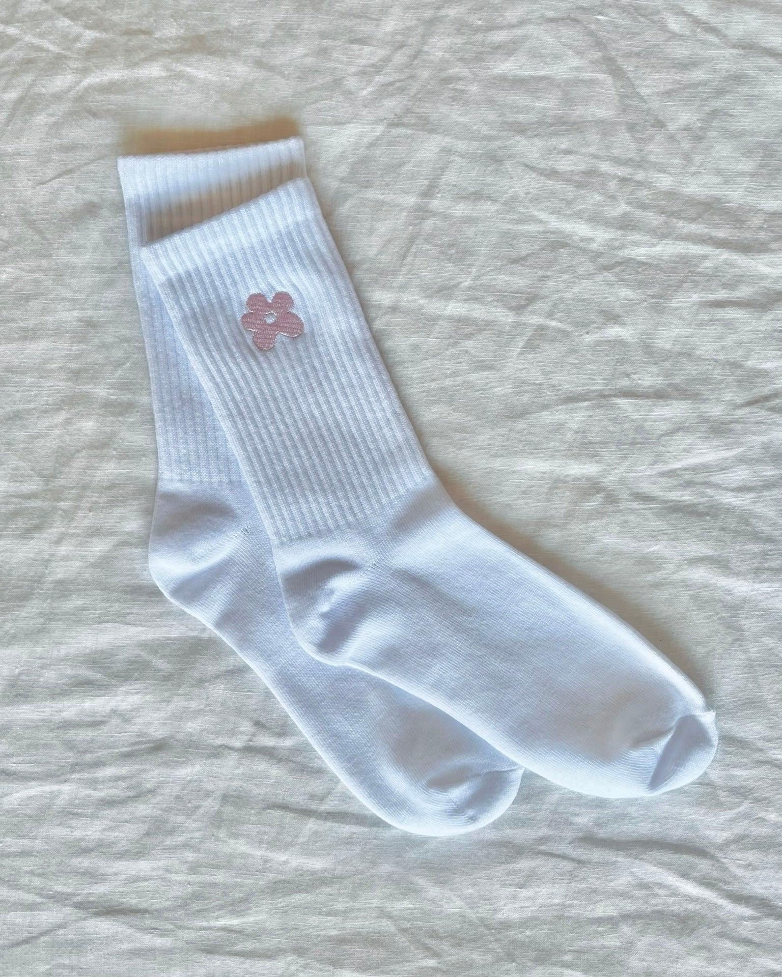 Chaussettes Brodées Azuréa - Édition Limitée