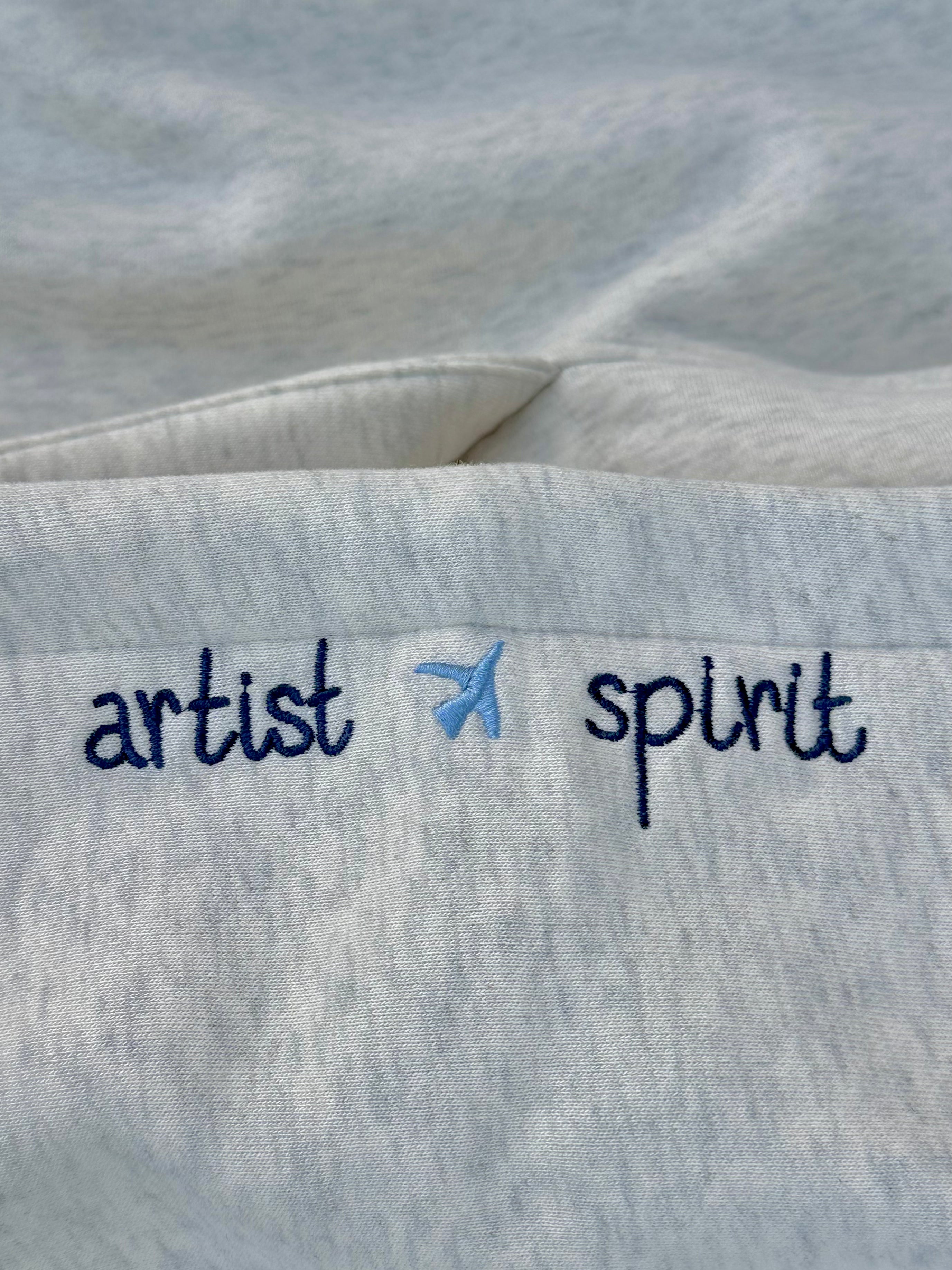Geborduurde Sweater "Artist Spirit"