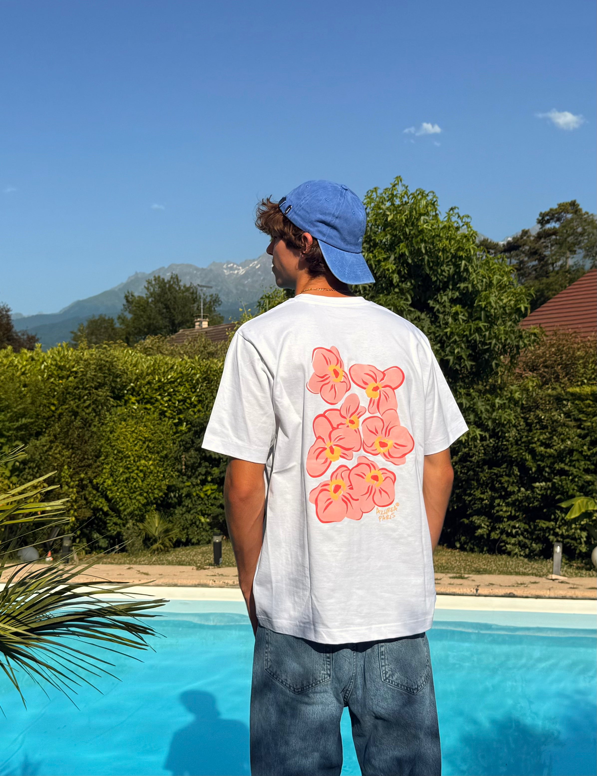 T-Shirt Pétales - Rose