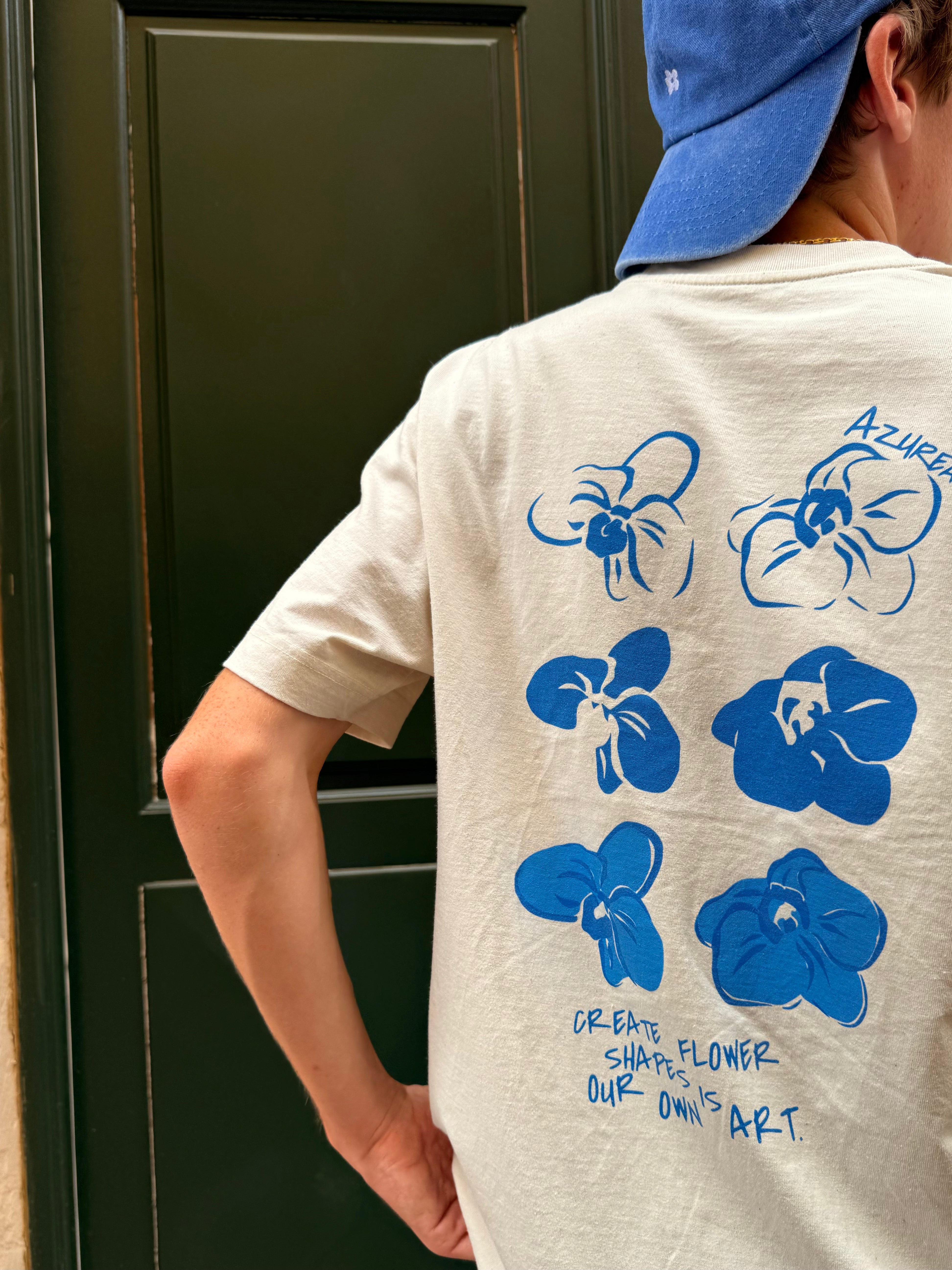 T-shirt AZUREA's vormen