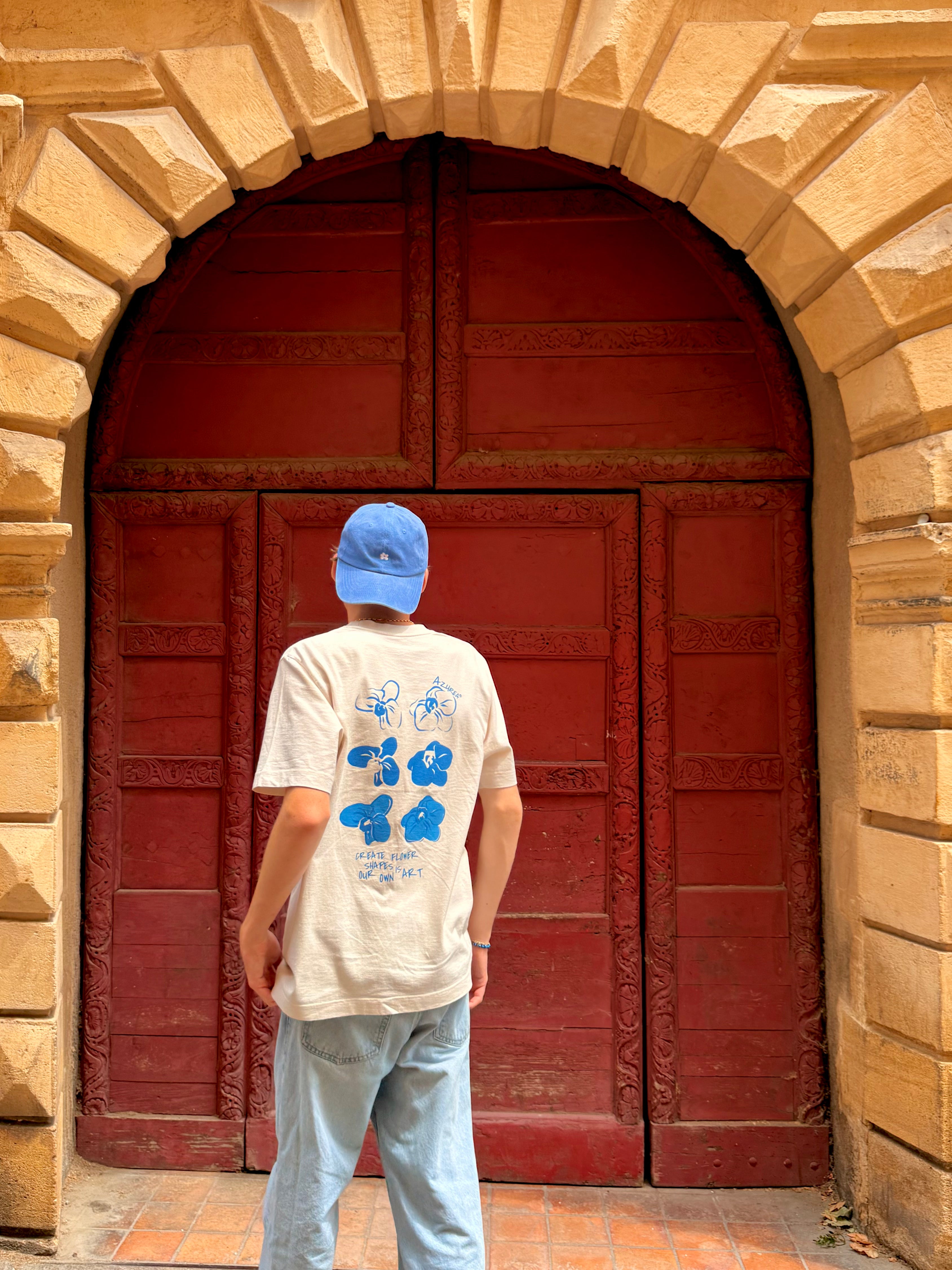 T-shirt AZUREA's vormen