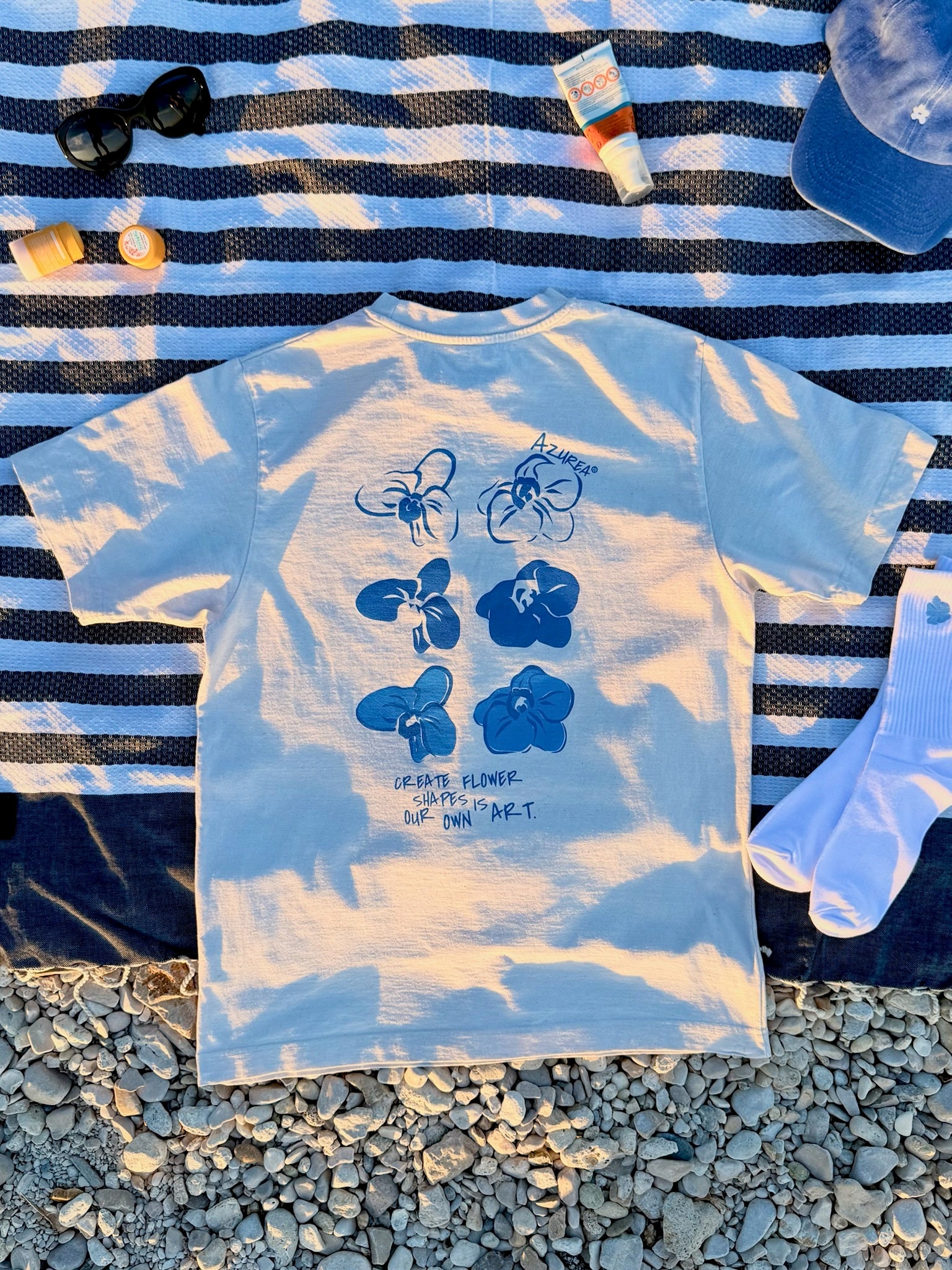 T-shirt AZUREA's vormen