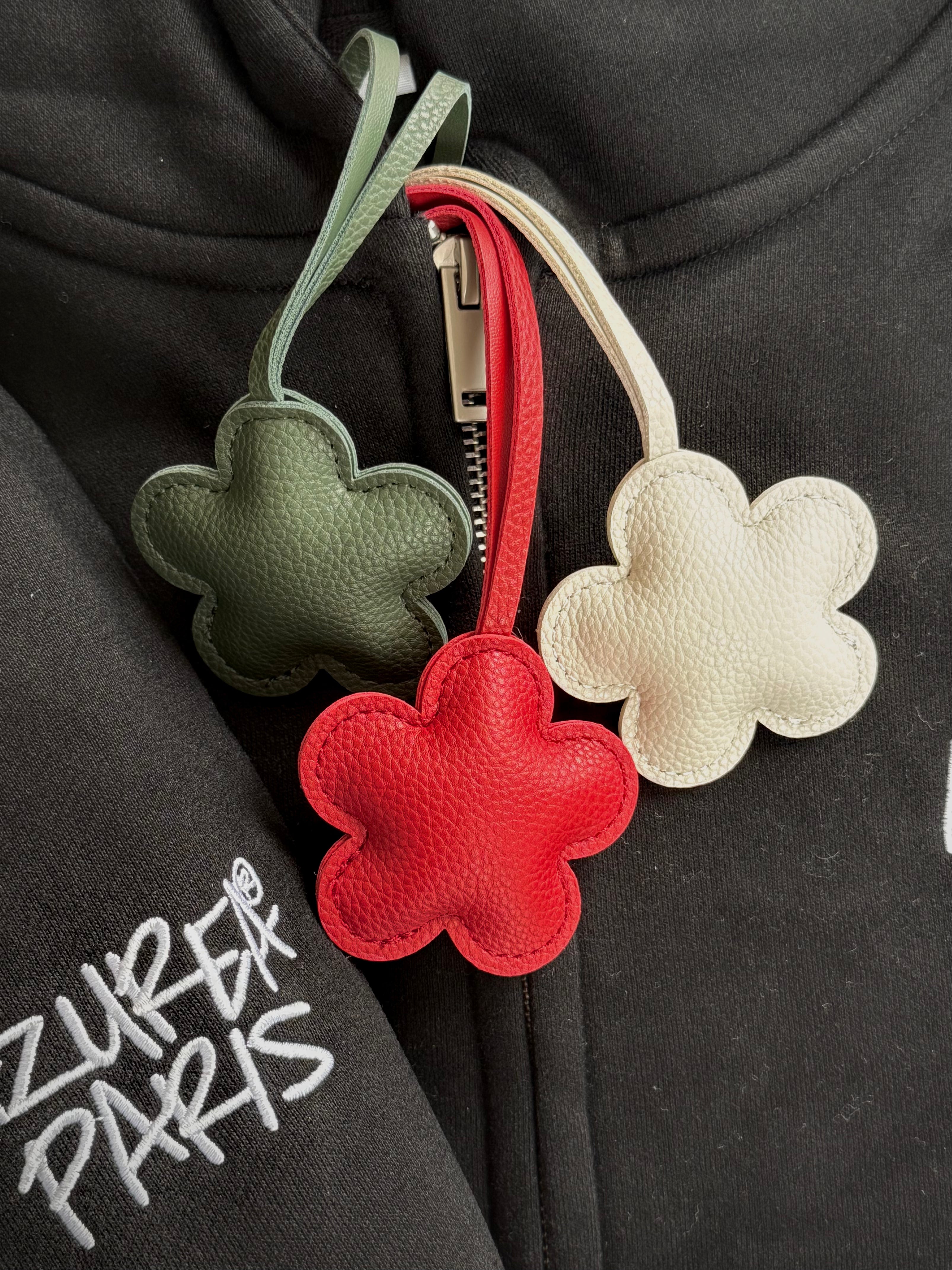 Porte Clé AZUREA® Cuir Végan