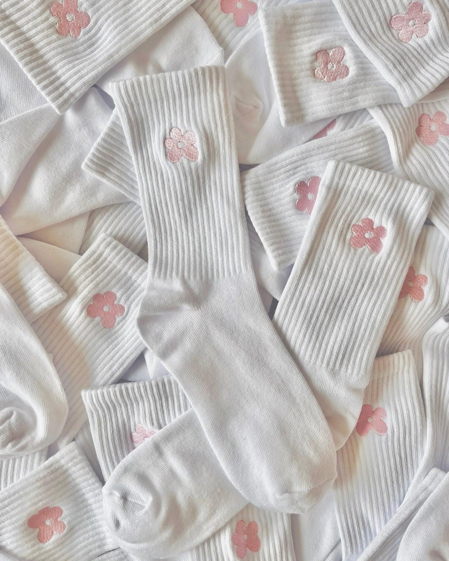 Chaussettes Brodées Azuréa - Édition Limitée