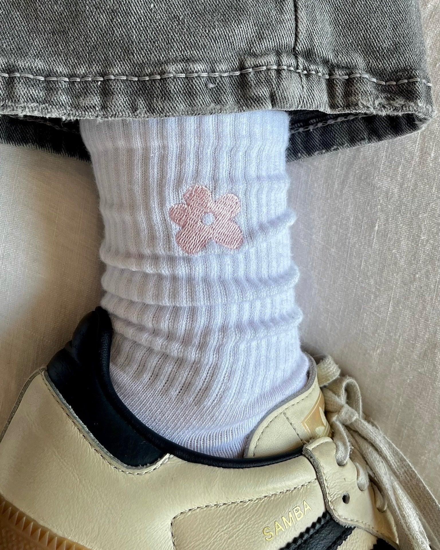 Chaussettes Brodées Azuréa - Édition Limitée
