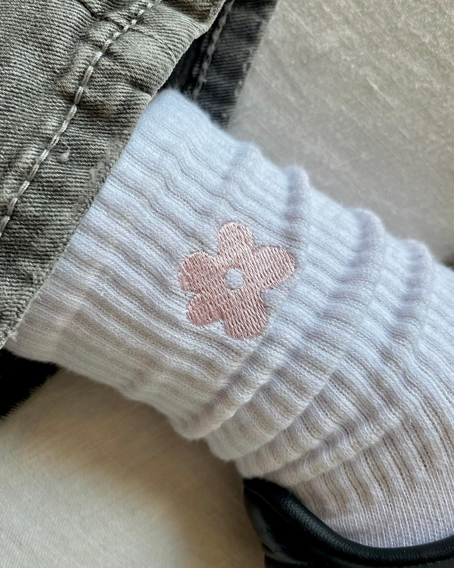 Chaussettes Brodées Azuréa - Édition Limitée
