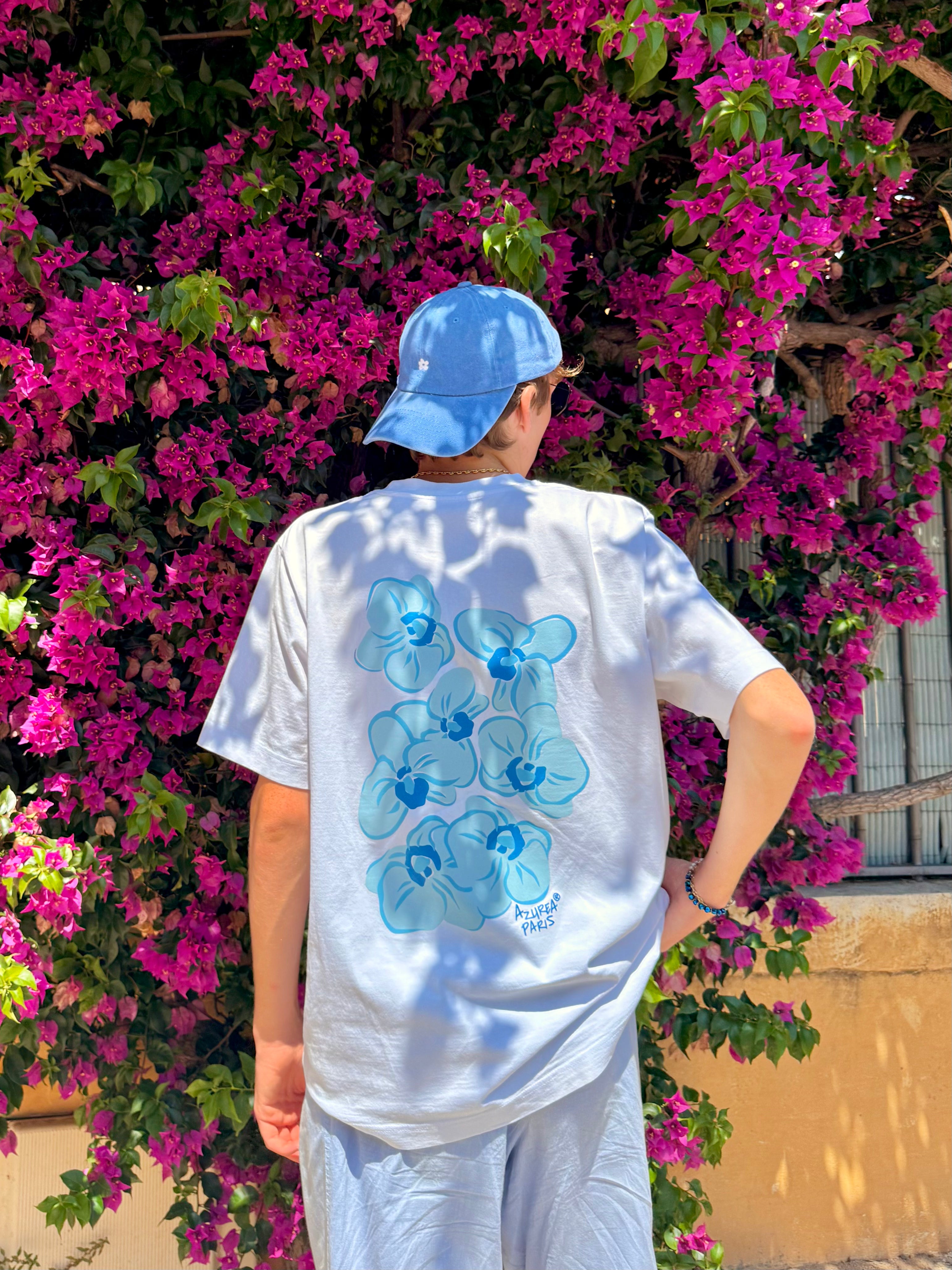 Petals T-Shirt - Blue
