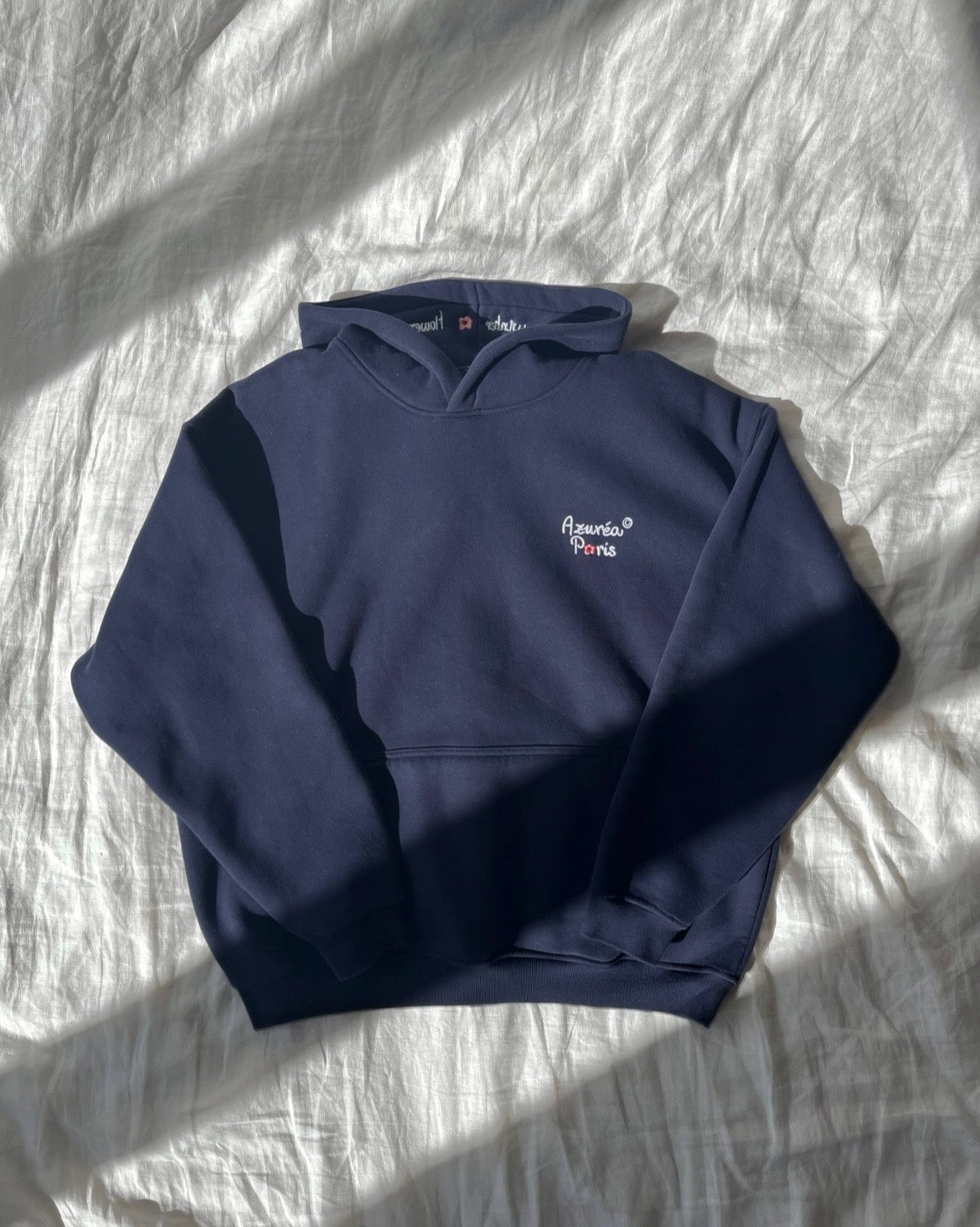 Midnight Edition "Winter Flower" Embroidered Sweatshirt